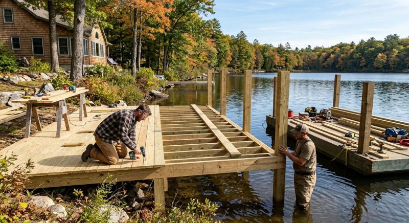 Boat Dock Construction in Overland Park, KS